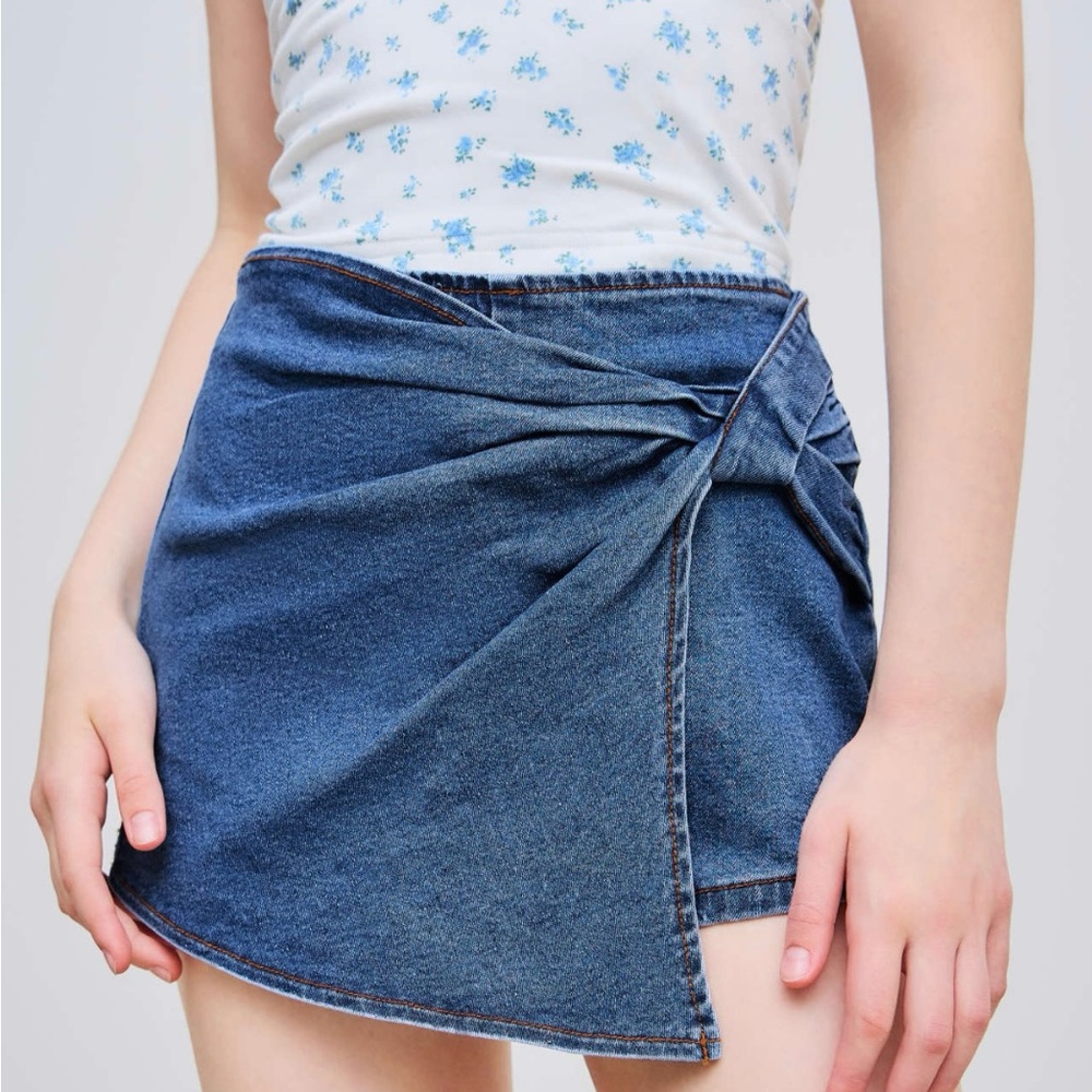 Cider Denim Skirt